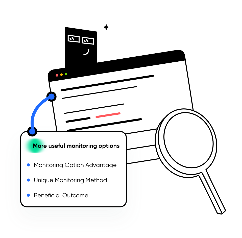 More useful monitoring options